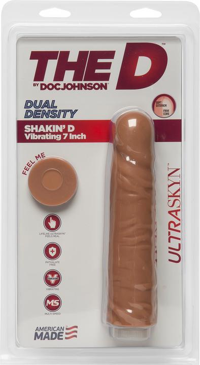 Actual product image Doc Johnson The D - Shakin D - Vibrating