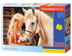 Actual product image Castorland Puzzle 200 Mein Freund Pferd (2000 pieces)