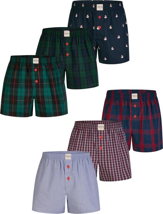 Immagine prodotto Phil & Co. Berlin Set di boxer classici (XXL, confezione da 6)