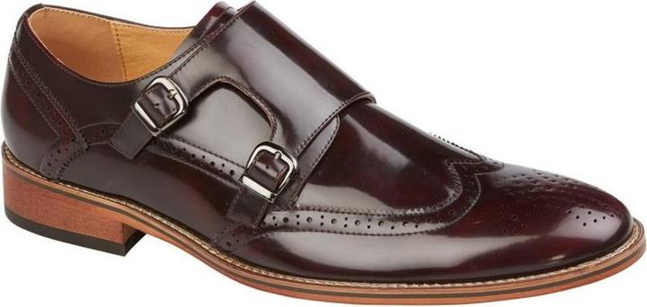 Produktbild Universal Textiles Halbschuhe Doppelschnalle Leder (43)