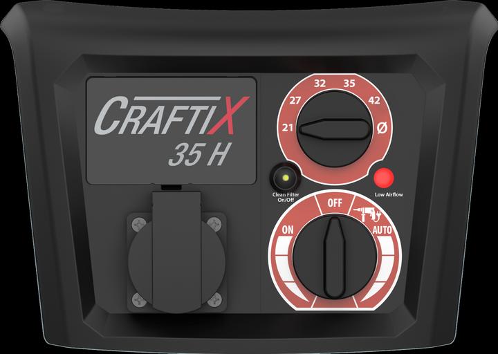 Immagine prodotto Sprintus Aspiratore da officina CraftiX 35 H con presa per polveri pericolose di classe H