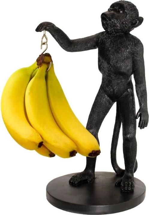Winkee Porta frutta - Scimmia Porta banane - Nero