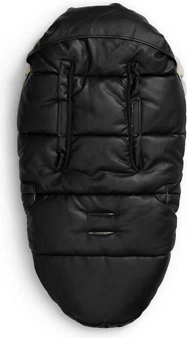 Produktbild Elodie Fusssack Aviator Black veganes Leder