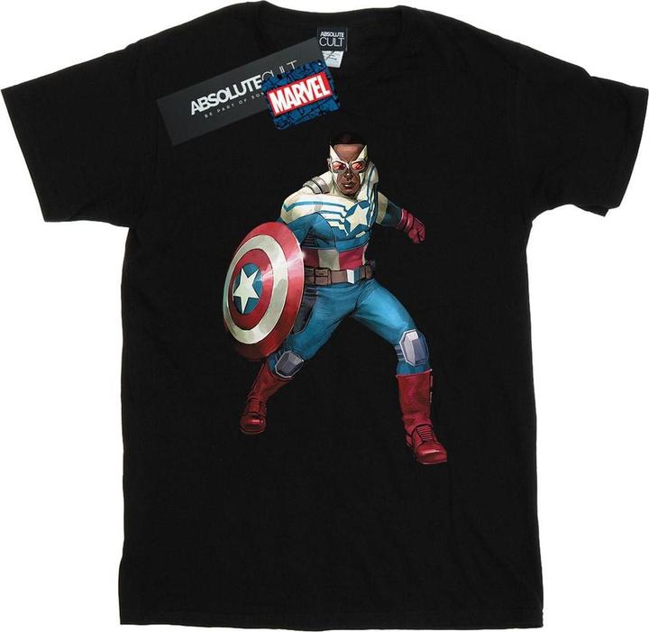 Falcon Is Captain America TShirt (4XL)