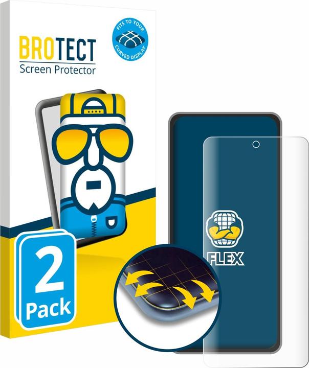 Actual product image BROTECT Full-Screen Protector (2 Piece, Realme GT7)