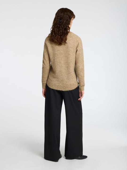 Actual product image Selected Femme Slflulu Ls Knit O-Neck B Noos (XS)