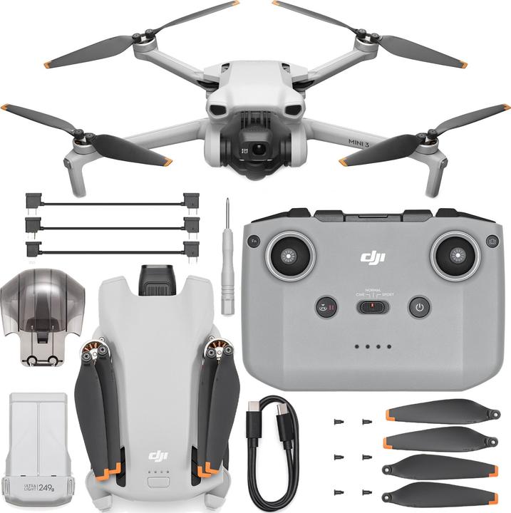 Image du produit DJI Mini 3 (38 min, 249 g, 48 Mpx)