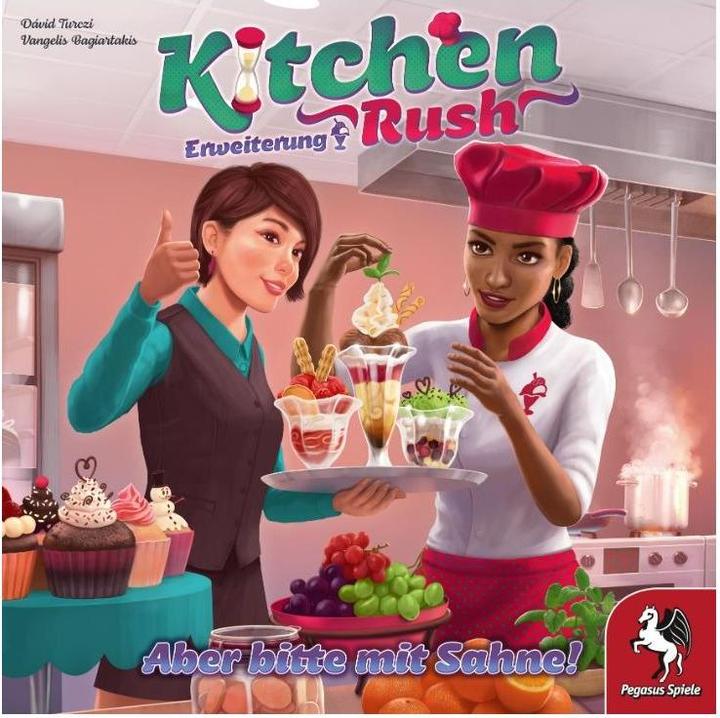 Produktbild Pegasus Familienspiel Kitchen Rush: Aber bitte mit Sahne (Deutsch)