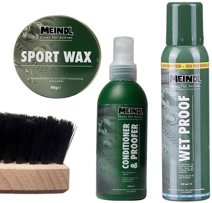 Produktbild Meindl MegaPack Sportwax Pflegebürste
