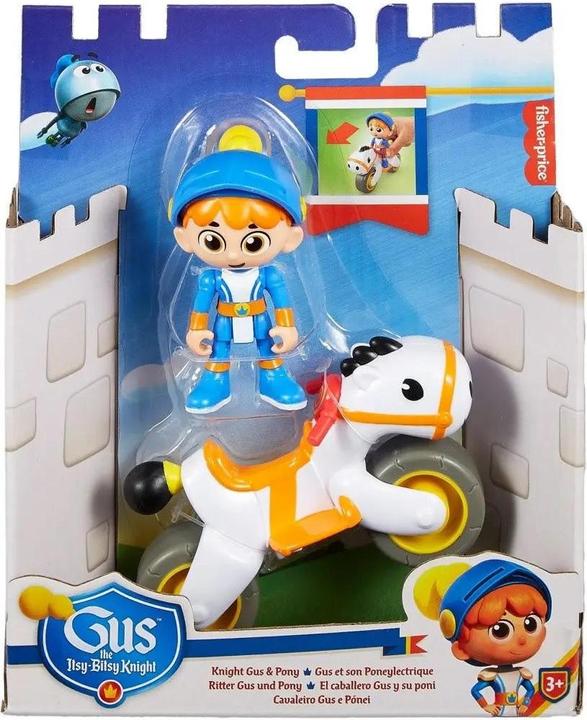 Actual product image Mattel Gus Mini-maxi Knight - Gus with Pony