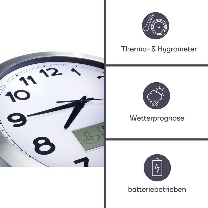 Actual product image Perel Wall clock (35 cm)
