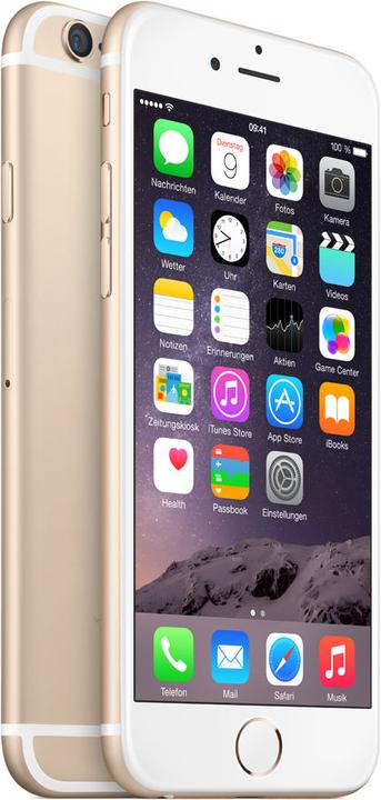 Produktbild Apple iPhone 6 (16 GB, Gold, 4.70", Single SIM, 8 Mpx, 4G)
