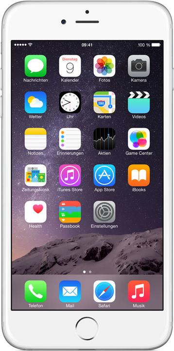 Actual product image Apple iPhone 6 Plus (64 GB, Silver, 5.50", Single SIM, 8 Mpx, 4G)