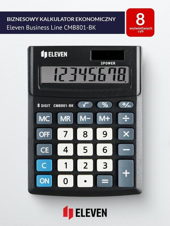 Immagine prodotto Eleven CMB801BK (Batterie, Celle solari)