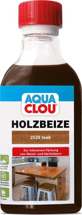 Clou Aqua Holzbeize (Teak, 0.25 l)