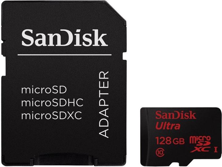 Actual product image SanDisk Ultra microSDXC Android (128 GB, microSDXC, UHS-I)