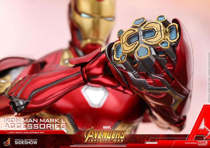 Actual product image Hot Toys Marvel: Iron Man Mk L Accessories Set HT-EX 1:6 Scale Figure
