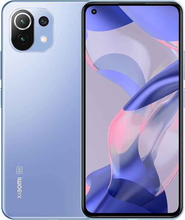 Image du produit Xiaomi 11 Lite 5G NE (128 Go, Bleu Bubblegum, 6.55", Double SIM, 64 Mpx, 5G)