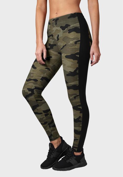 Actual product image Urban Classics Ladies Camo Stripe Leggings (L)