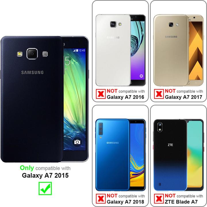 Image du produit Cadorabo Couverture TPU S-Line (Samsung Galaxy A7)