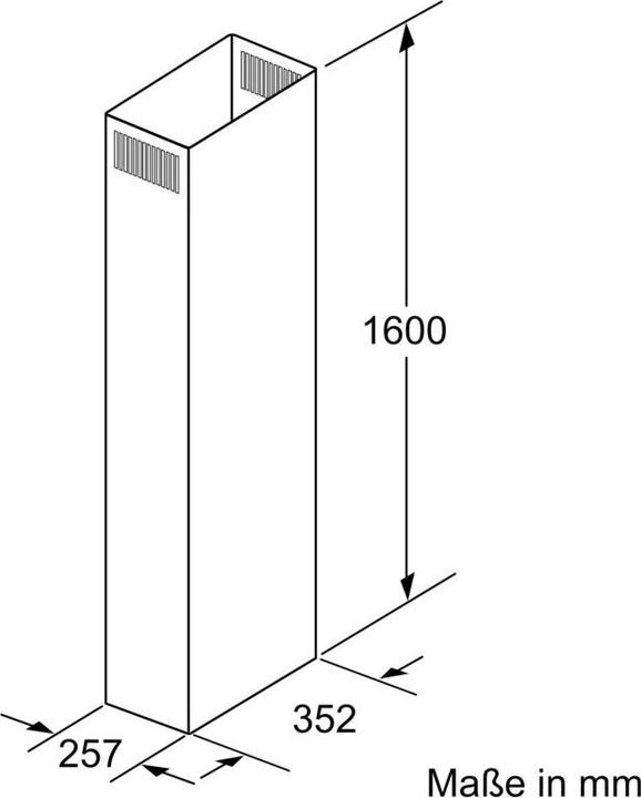 Actual product image Neff Z5919N1 Chimney extension 1600 mm
