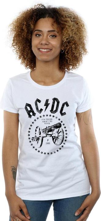 Immagine prodotto AC/DC Maglietta in cotone Femme/Ladies We Salute You Cannon (L)