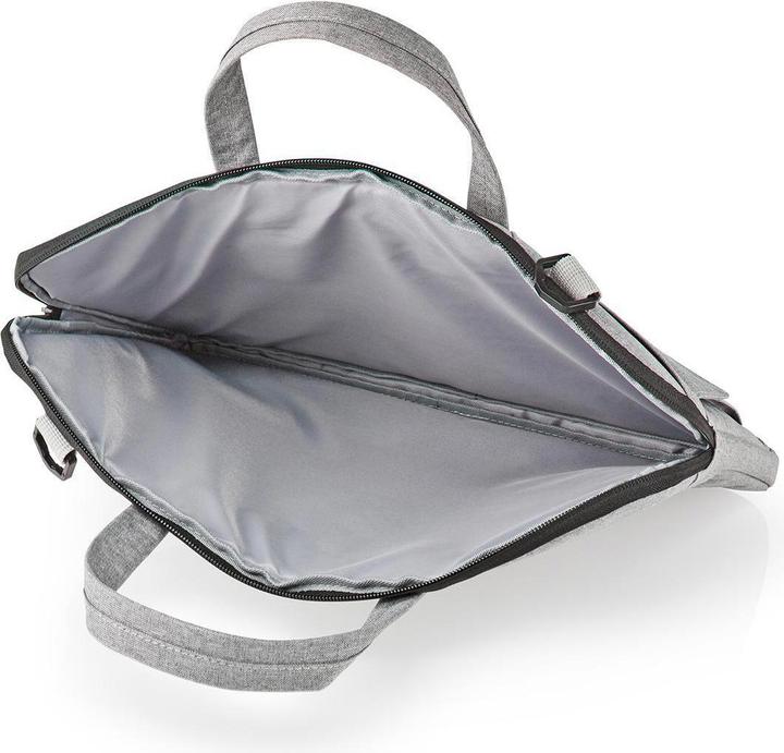 Actual product image Nedis Notebook Bag - Laptop Bag - Briefcase - Shoulder Bag - Wearing Belt - 17-18" - (18", Universal)
