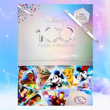 Actual product image Craft Buddy Crystal Art Disney 100 Sticker Album Starter Pack