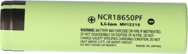Actual product image Panasonic Akku NCR18650PF - 2900mAh (18650, 2900 mAh)