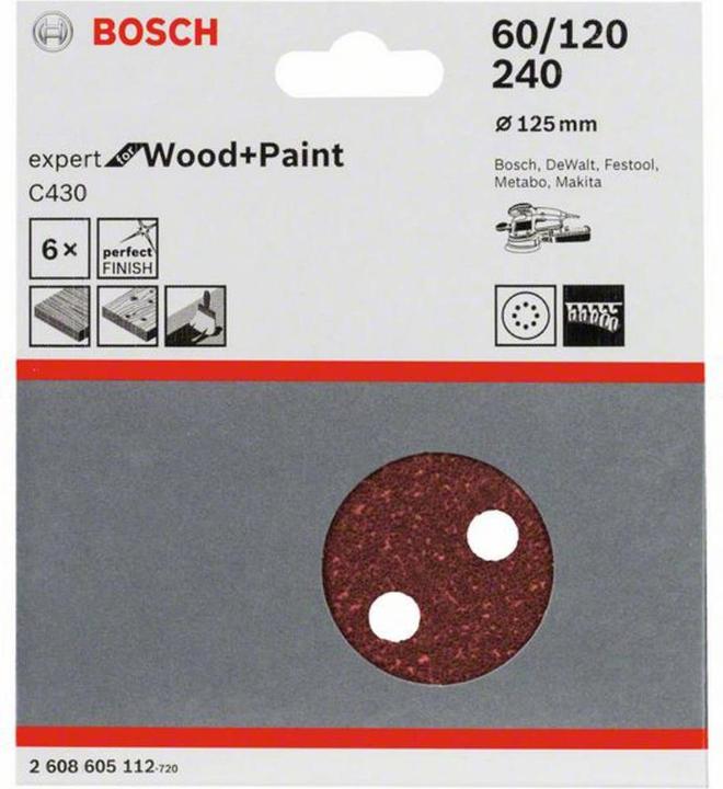 Productafbeelding Bosch Professional Zubehör C430 (60, 120, 240)