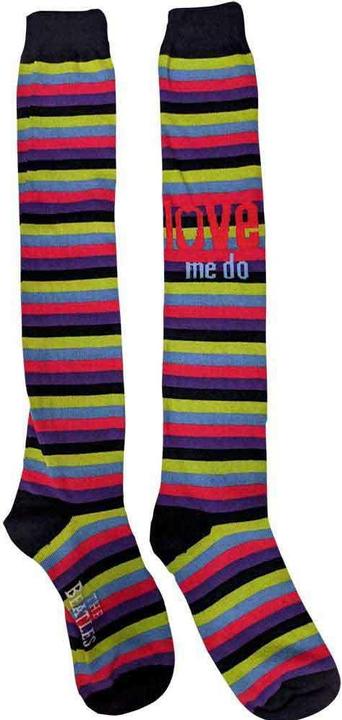 Immagine prodotto The Beatles Love Me Do Calze al Ginocchio A Strisce Donna (37 - 40.5)