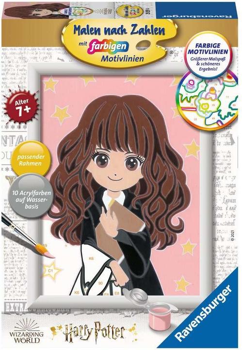 Actual product image Ravensburger Painting by numbers Harry Potter Hermione