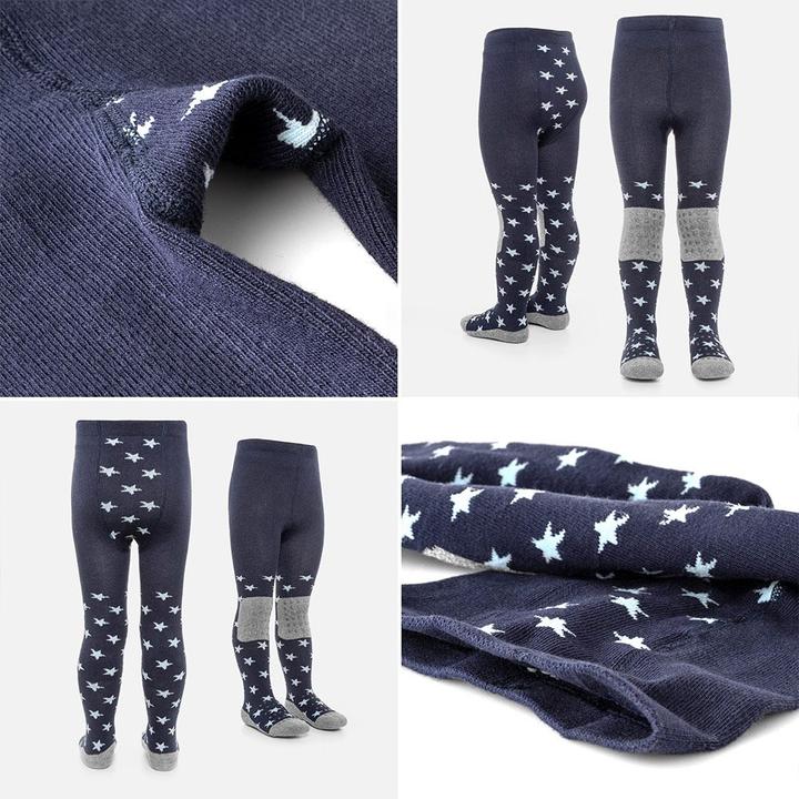 Image du produit La Loona LaLoona Collants pour bébé Collants à enfiler - Étoiles marine - (74/80)