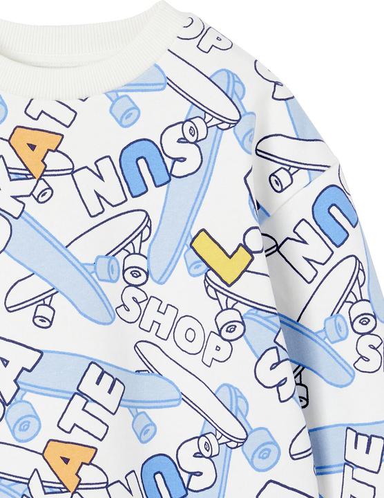 Immagine prodotto Vertbaudet Jungen Sweatshirt mit Skater-Print und Recycling-Polyester (86)