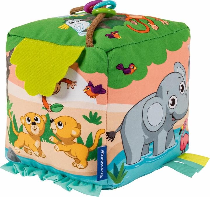 Ravensburger Motor skills music game cube: Wild animals
