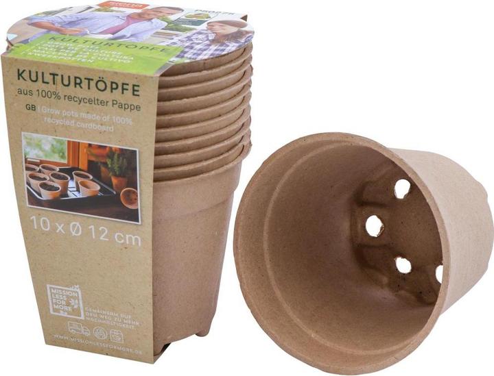 Immagine prodotto Siena Garden Confezione da 10 vasi di coltura ECO Ø 12 cm