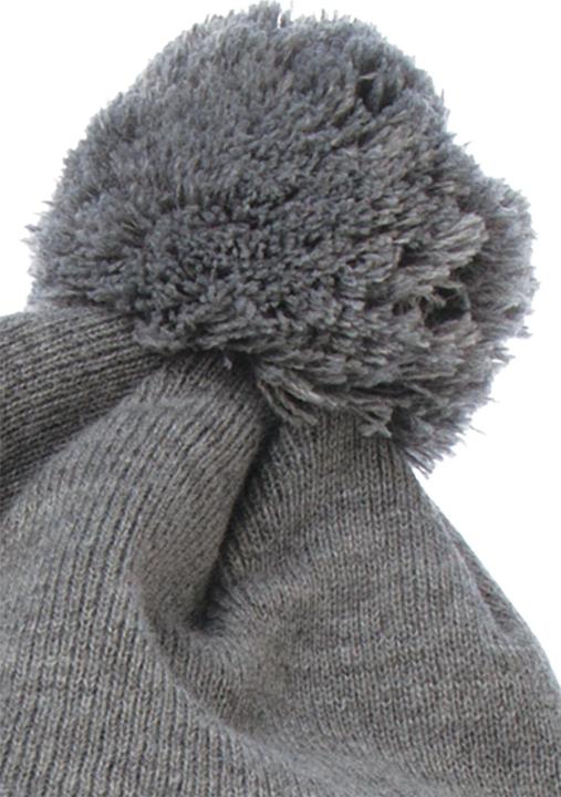 Actual product image Flexfit Cuffed Pom Pom Knit Beanie - 169975