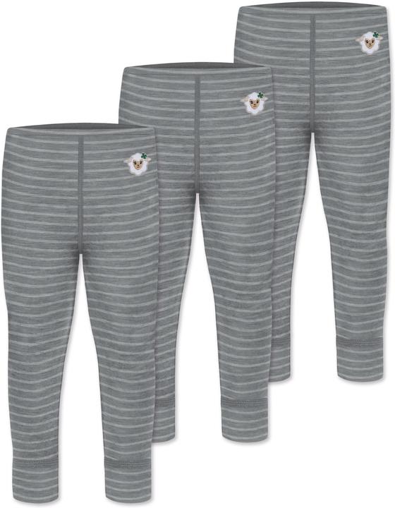 Normani 3er Pack Baby Merino Lange Unterhose „Tutira" - 9505