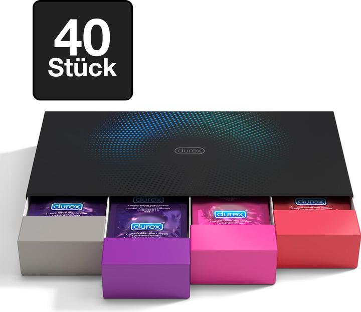 Actual product image Durex Fun Explosion Black Box (40 pcs.)