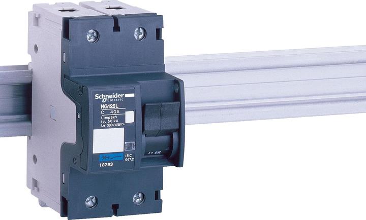 Image du produit Schneider Electric Disjoncteur NG125L, 2P, 25A, C 18791