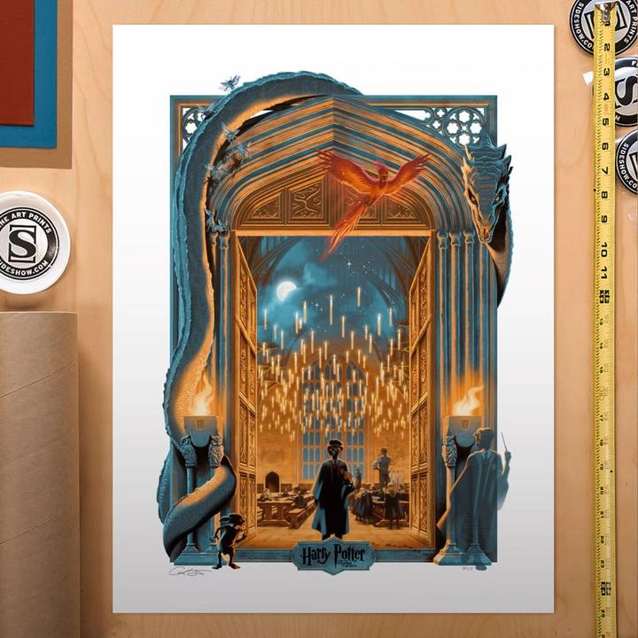 Produktbild Sideshow Harry Potter Kunstdruck Harry Potter und die Kammer des Schreckens 46 x 61 cm - ungerahmt (46 x 61 cm)