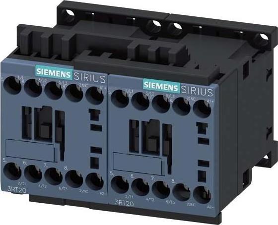 Produktbild Siemens Wendeschütz DC 5,5kW/AC 24V 12A/AC 3RA2317-8XB30-1FB4
