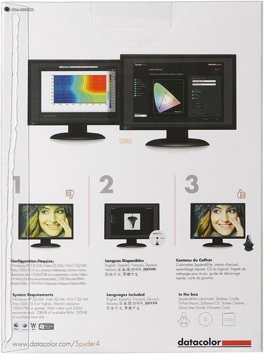 Produktbild Datacolor Spyder4 Elite