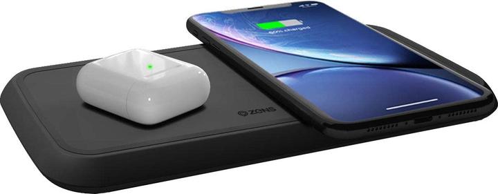 Actual product image Zens Aluminium Dual Fast Wireless Charger 30W USB PD (20 W)