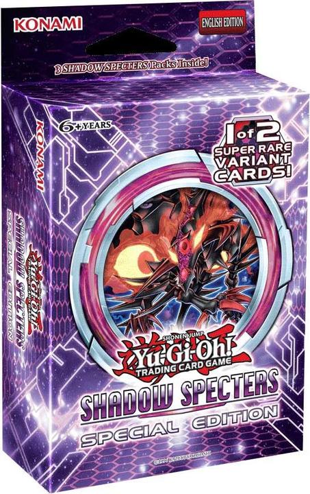 Actual product image Yu-Gi-Oh Shadow Specters Special Edition -! (English, Booster Pack)