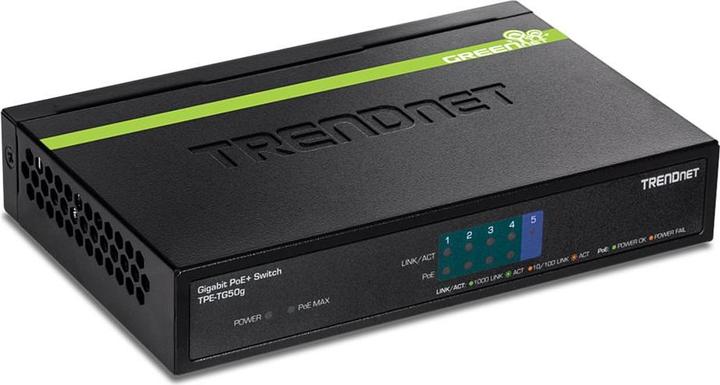 Produktbild Trendnet Tpe-Tg50g Poe+ (5 Ports)