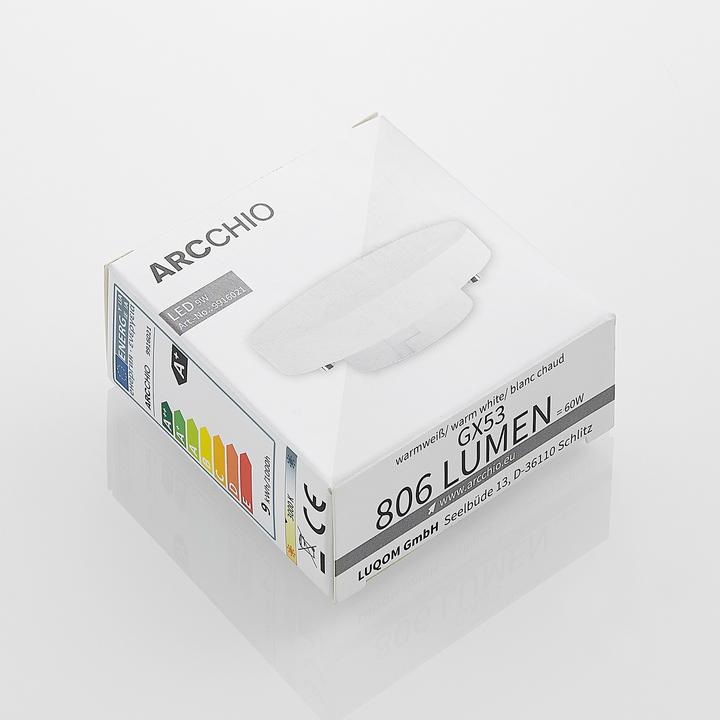 Produktbild Arcchio Lotta (GX53, 7 W, 750 lm, 1 x, F)
