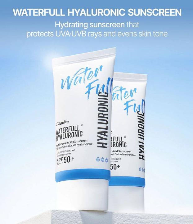 Immagine prodotto HelloSkin Jumiso Waterfull Protezione solare ialuronica 50 (Crema solare, SPF 50, 50 ml)