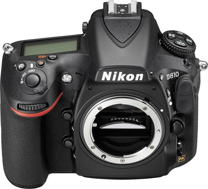 Productafbeelding Nikon D810 Body - 3 jaar Zwitserse garantie (36.30 Mpx, Volledig formaat)