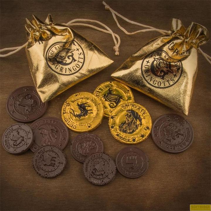 Actual product image Cinereplicas Harry Potter: Chocolate Shape - Gringotts Bank Coin - Coins